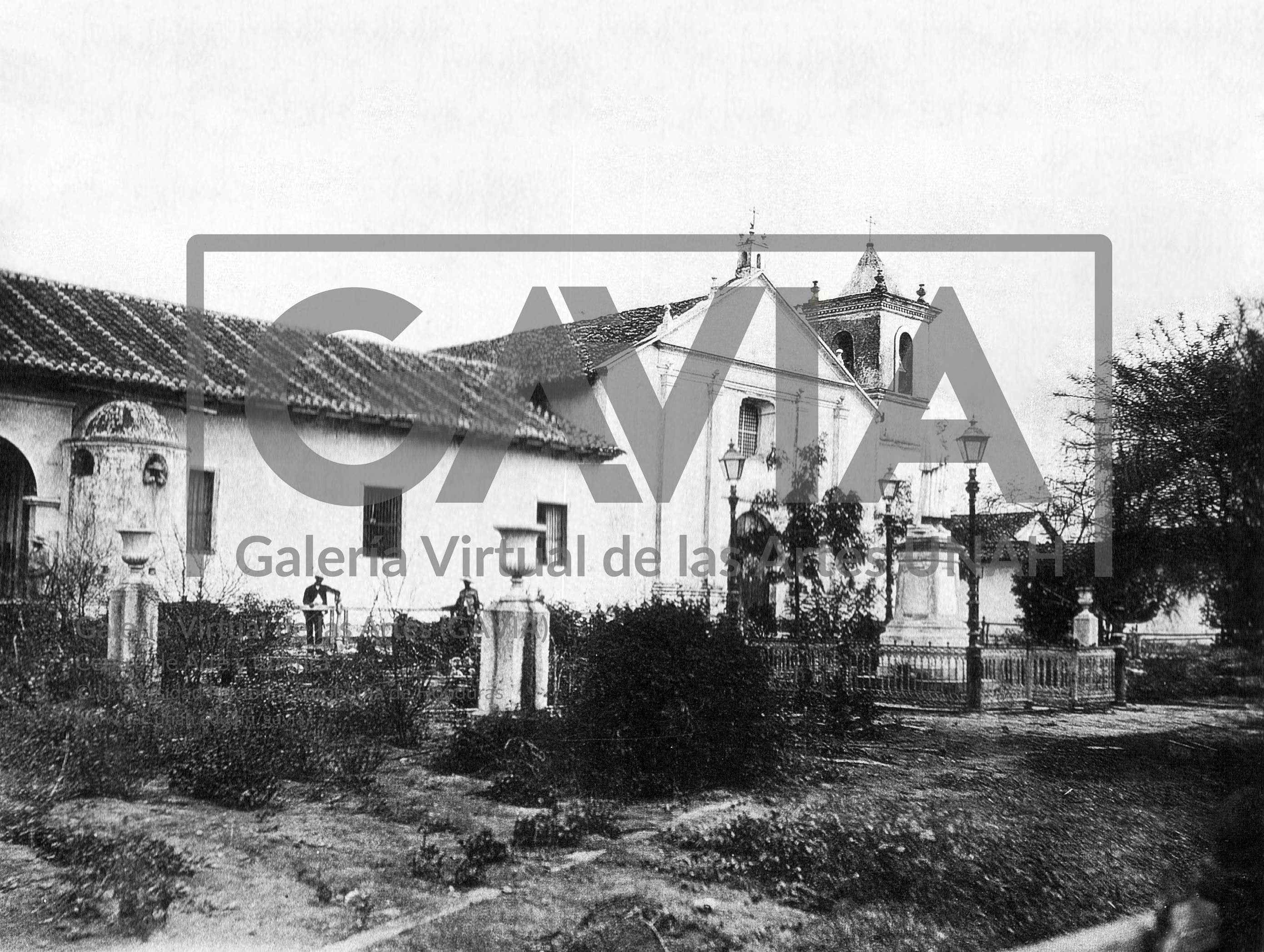 Plaza e iglesia San Francisco, primera sede de la Universidad del Estado de Honduras