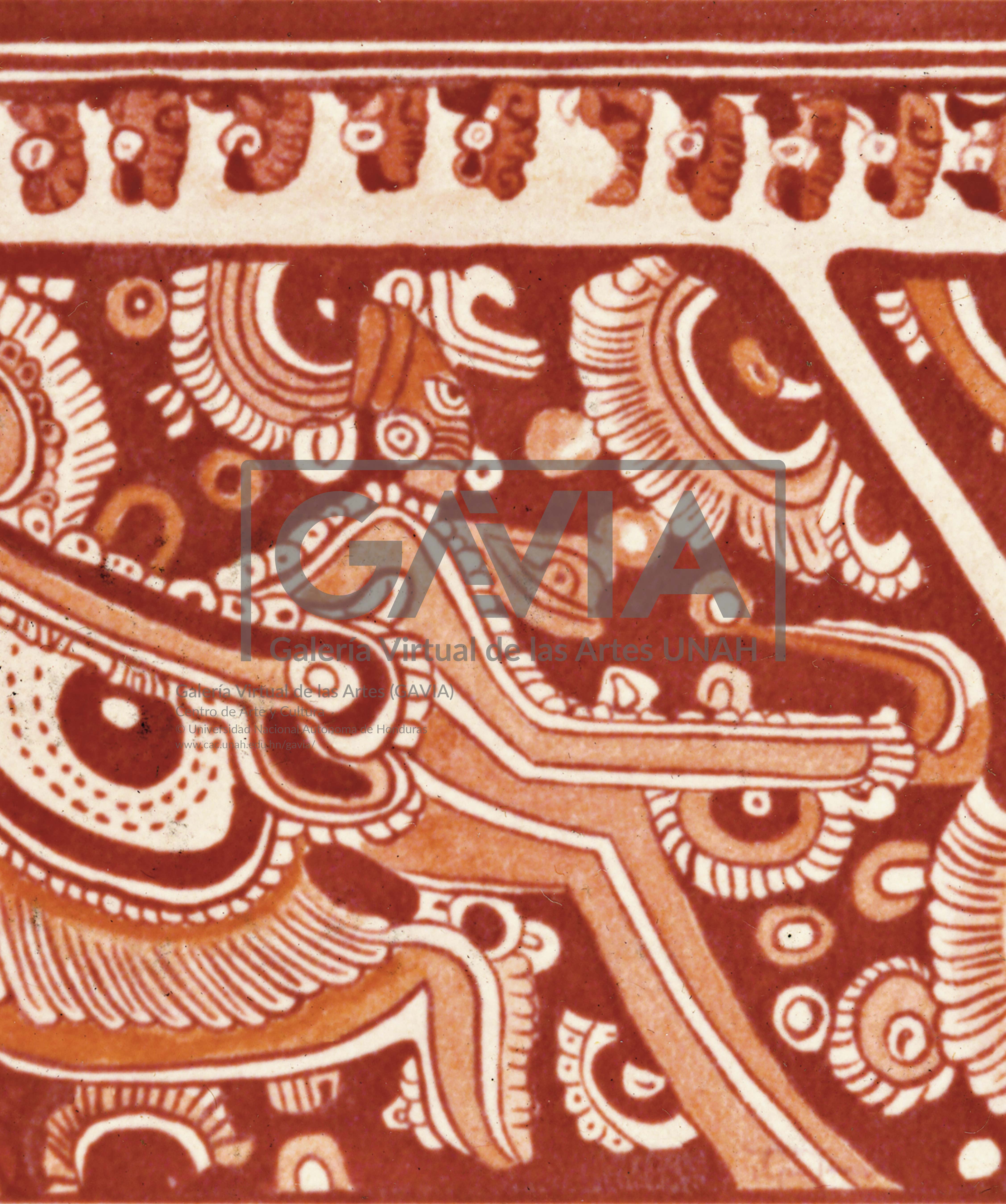 Detalle de vasija de alabastro